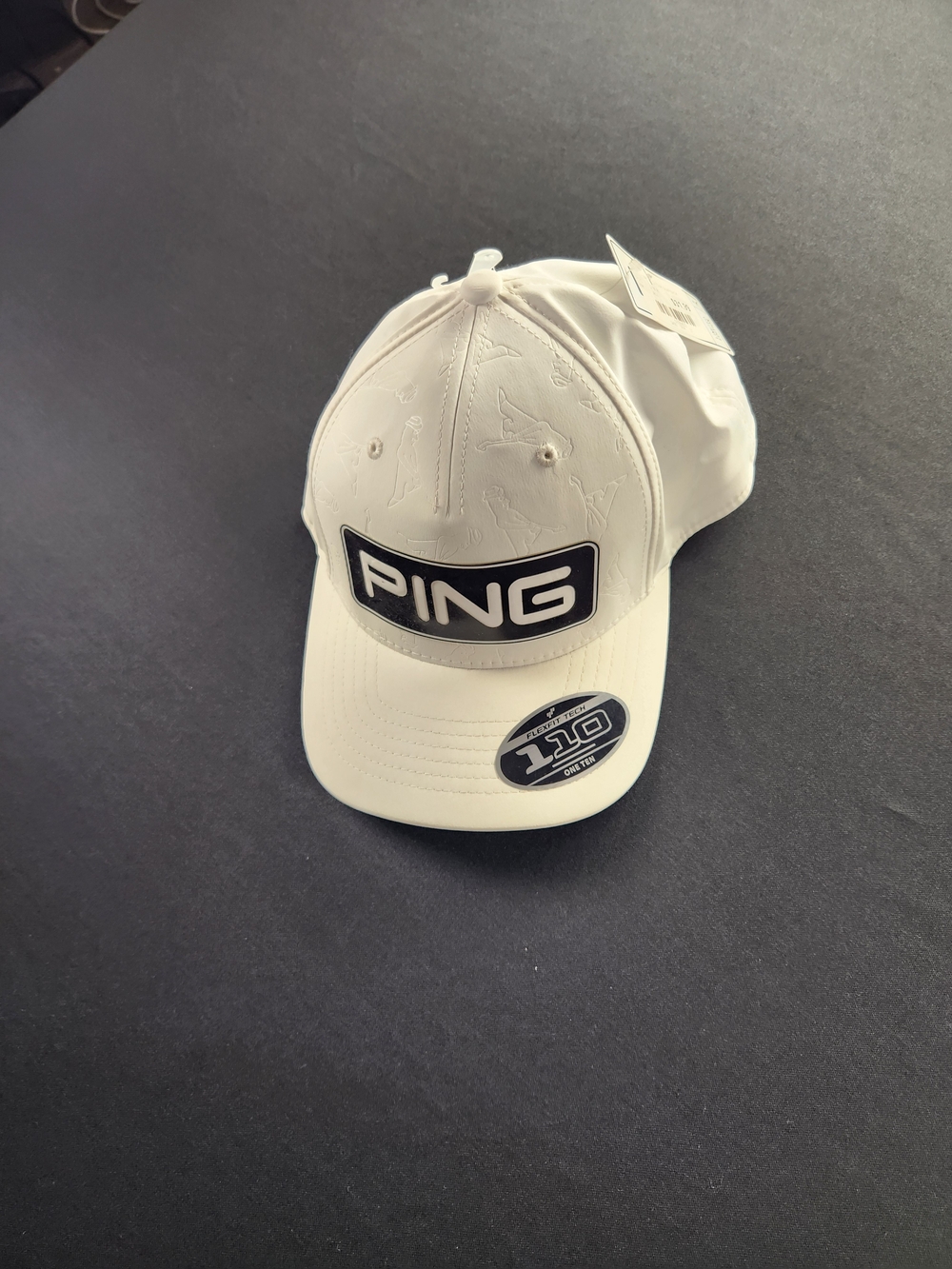 PING White Logo Baseball Cap - Men